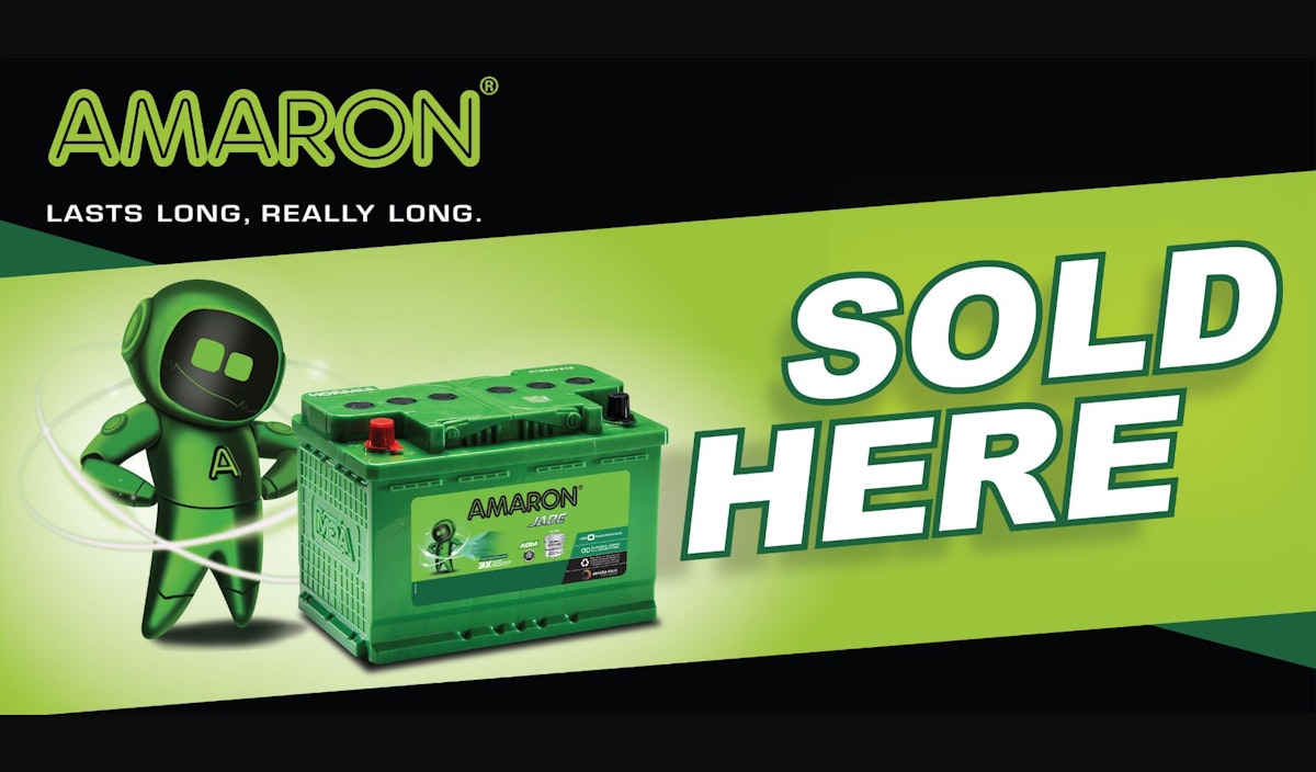 Amaron Car and Truck batteries available at Smithfield Car Diagnostics